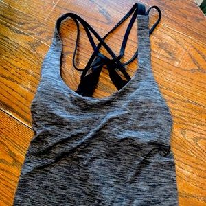 Lululemon crisscross built in bra tank